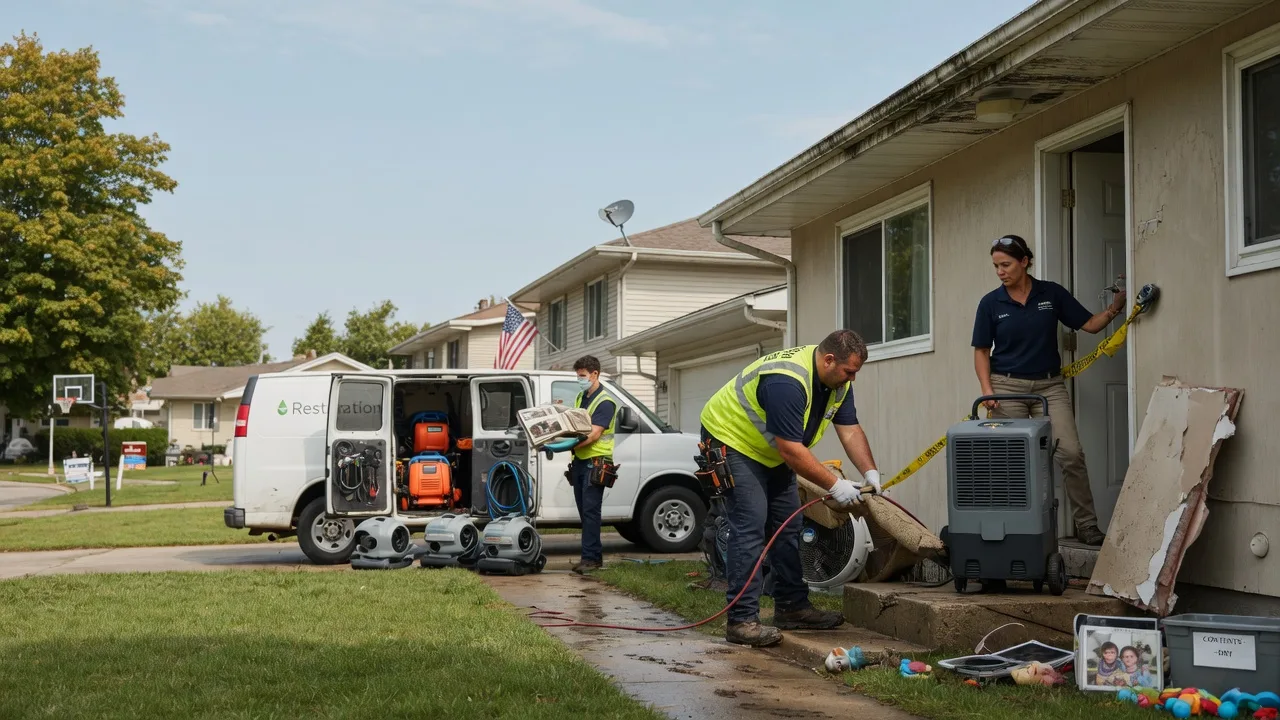 Water Damage Restoration in Buffalo Prairie, IL near me